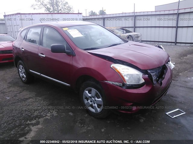 JN8AS5MT3BW164251 - 2011 NISSAN ROGUE S/SV/KROM RED photo 1