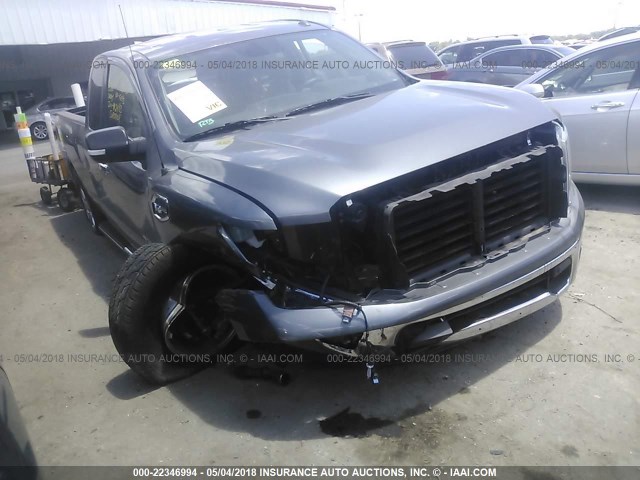 1N6AA1C67HN572766 - 2017 NISSAN TITAN SV GRAY photo 6