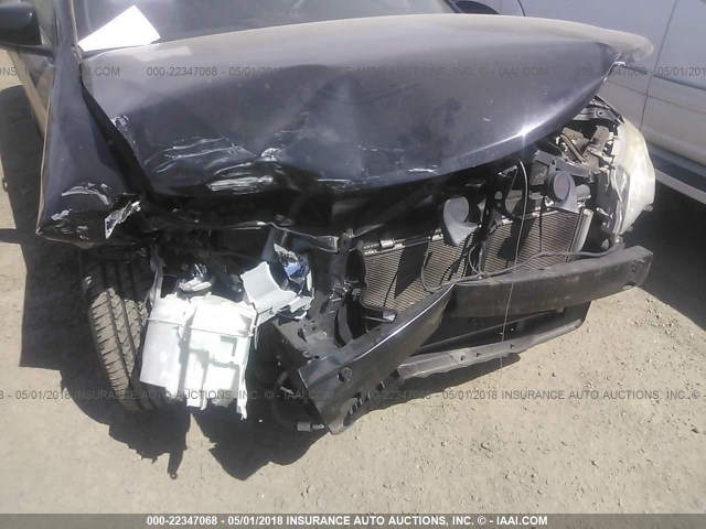 4T1BF1FK2CU070534 - 2012 TOYOTA CAMRY SE/LE/XLE BLACK photo 6