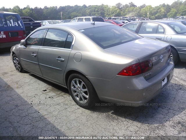 1G4HD57236U237087 - 2006 BUICK LUCERNE CXL GOLD photo 3