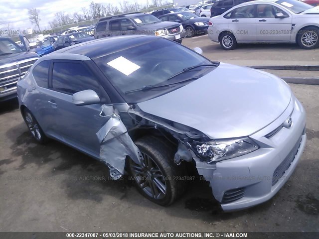 JTKJF5C70B3019750 - 2011 TOYOTA SCION TC 灰色 照片 1