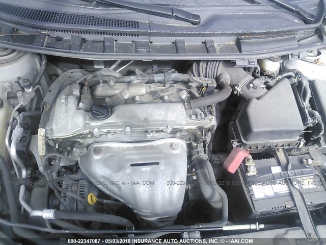 JTKJF5C70B3019750 - 2011 TOYOTA SCION TC 灰色 照片 10