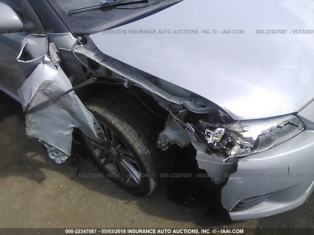 JTKJF5C70B3019750 - 2011 TOYOTA SCION TC 灰色 照片 6