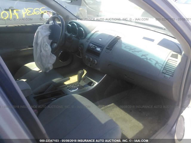 1N4AL11D06N354900 - 2006 NISSAN ALTIMA S/SL SILVER photo 5