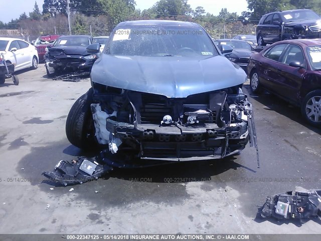 2LMTJ8LR3GBL62643 - 2016 LINCOLN MKX RESERVE BLUE photo 6