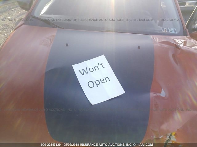 1C4PJMBB7FW544986 - 2015 JEEP CHEROKEE TRAILHAWK 橙色 照片 10