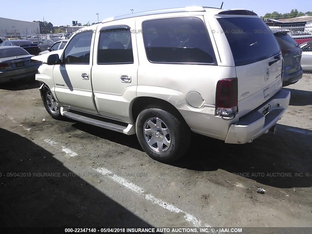 1GYEK63N42R309263 - 2002 CADILLAC ESCALADE LUXURY CREAM photo 3