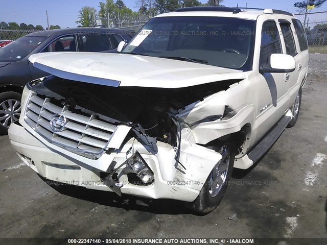 1GYEK63N42R309263 - 2002 CADILLAC ESCALADE LUXURY CREAM photo 6