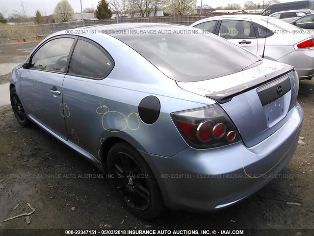 JTKDE167380253041 - 2008 TOYOTA SCION TC 浅蓝色 照片 3