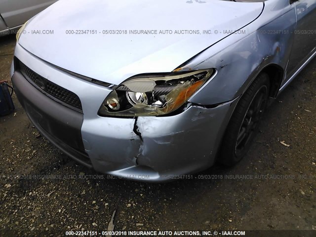 JTKDE167380253041 - 2008 TOYOTA SCION TC 浅蓝色 照片 6