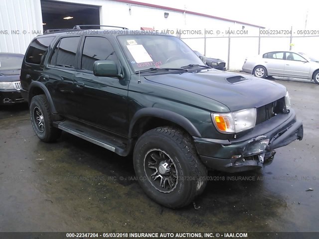 JT3HN86R4X0238862 - 1999 TOYOTA 4RUNNER SR5 GREEN photo 1