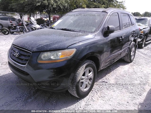 5XYZG3AB8BG041042 - 2011 HYUNDAI SANTA FE GLS GRAY photo 2