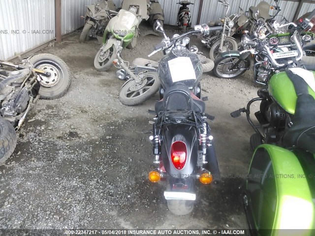 JKBVNKB187A015042 - 2007 KAWASAKI VN1600 B RED photo 6