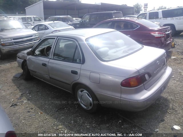 1NXBR12E4WZ003395 - 1998 TOYOTA COROLLA VE/CE/LE 棕色 照片 3