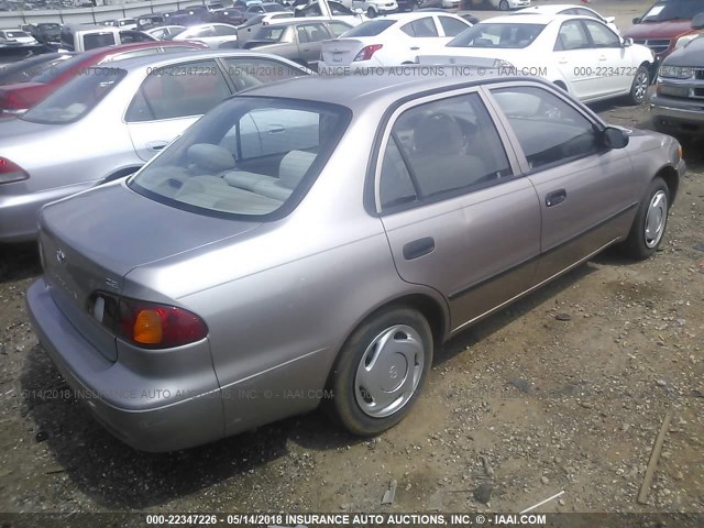1NXBR12E4WZ003395 - 1998 TOYOTA COROLLA VE/CE/LE 棕色 照片 4