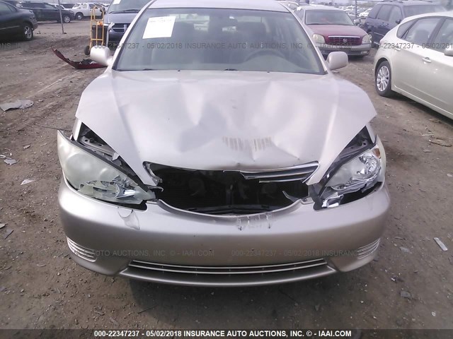 4T1BF32K75U616314 - 2005 TOYOTA CAMRY LE/XLE/SE Qızıl foto 6