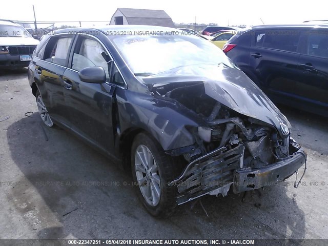 4T3ZE11AX9U013434 - 2009 TOYOTA VENZA GRAY photo 1