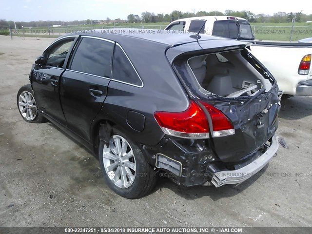 4T3ZE11AX9U013434 - 2009 TOYOTA VENZA GRAY photo 3