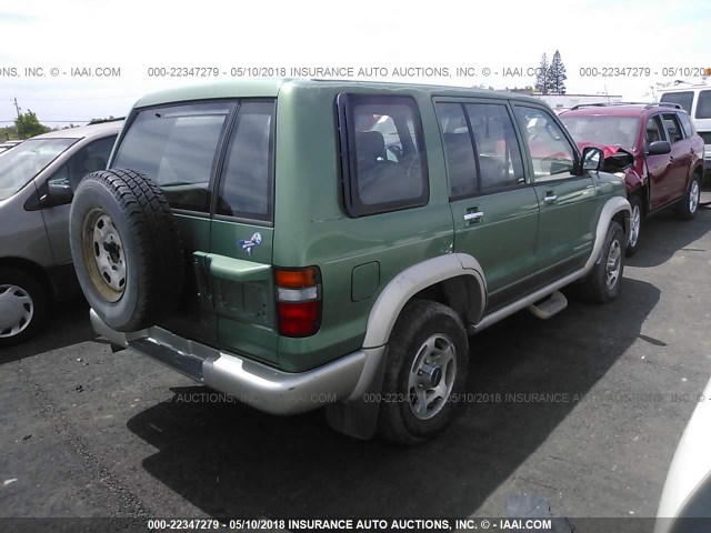 JACDJ58XXW7904823 - 1998 ISUZU TROOPER S/LS/LIMITED 绿色 照片 4