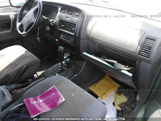 JACDJ58XXW7904823 - 1998 ISUZU TROOPER S/LS/LIMITED 绿色 照片 5