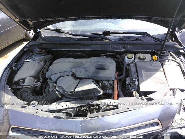 1G11D5SR6DF171400 - 2013 CHEVROLET MALIBU 1LT BLUE photo 10