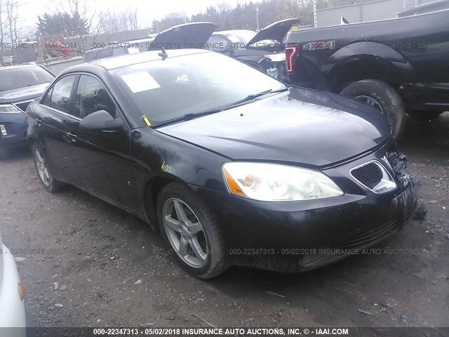 1G2ZG57N184136552 - 2008 PONTIAC G6 SE BLACK photo 1