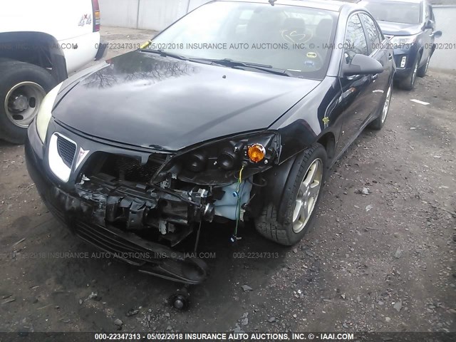 1G2ZG57N184136552 - 2008 PONTIAC G6 SE BLACK photo 6