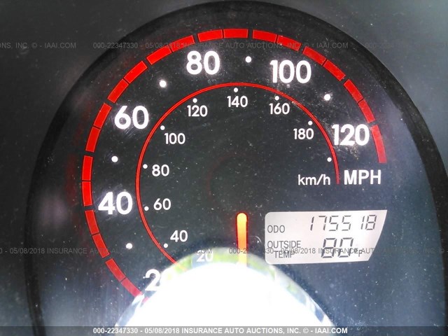 2T1KR32E96C618005 - 2006 TOYOTA COROLLA MATRIX XR RED photo 7