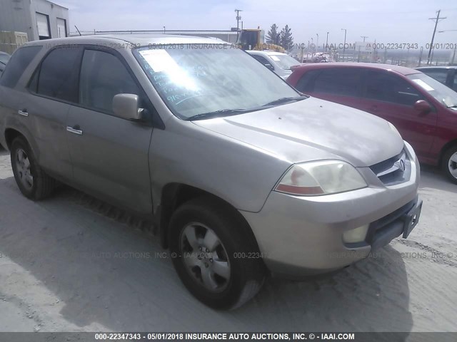 2HNYD18213H534783 - 2003 ACURA MDX BEIGE photo 1