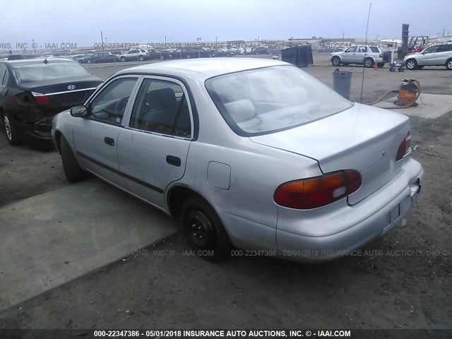 1Y1SK52811Z430972 - 2001 CHEVROLET GEO PRIZM LSI SILVER photo 3