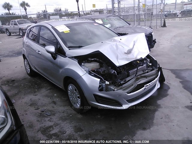 3FADP4TJ2GM114006 - 2016 FORD FIESTA S SILVER photo 1