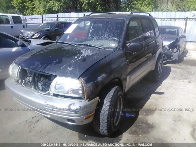 JS3TD62V8X4112207 - 1999 SUZUKI GRAND VITARA JX/JLX BLACK photo 2