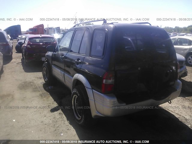 JS3TD62V8X4112207 - 1999 SUZUKI GRAND VITARA JX/JLX BLACK photo 3