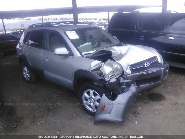 KM8JN72D35U149996 - 2005 HYUNDAI TUCSON GLS/LX GRAY photo 1