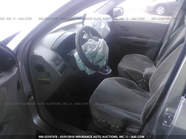 KM8JN72D35U149996 - 2005 HYUNDAI TUCSON GLS/LX GRAY photo 5