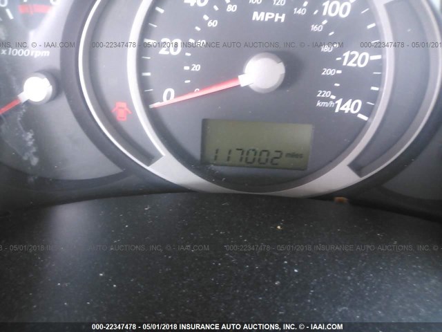 KM8JN72D35U149996 - 2005 HYUNDAI TUCSON GLS/LX GRAY photo 7