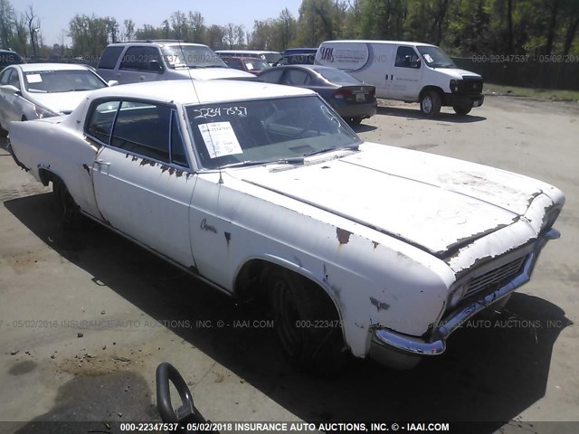 166476Y198081 - 1966 CHEVROLET CAPRICE WHITE photo 1