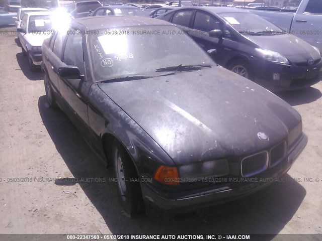 WBACB4317PFL09598 - 1993 BMW 325 I AUTOMATIC BLACK photo 1