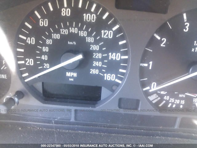 WBACB4317PFL09598 - 1993 BMW 325 I AUTOMATIC BLACK photo 7