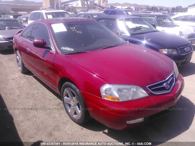 19UYA42751A012210 - 2001 ACURA 3.2CL TYPE-S RED photo 1