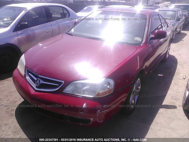 19UYA42751A012210 - 2001 ACURA 3.2CL TYPE-S RED photo 2