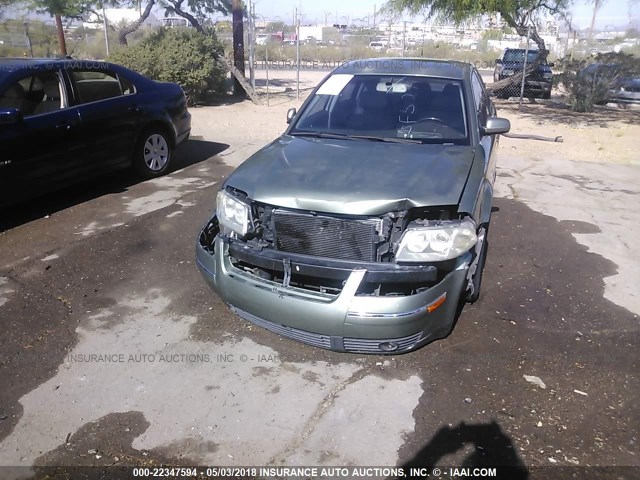 WVWRH63B04P102878 - 2004 VOLKSWAGEN PASSAT GLX GREEN photo 6
