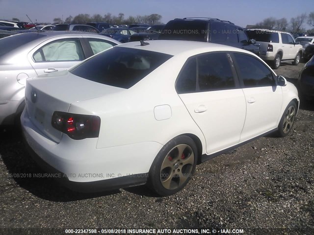 3VWBJ71K68M058229 - 2008 VOLKSWAGEN GLI თეთრი ფოტო 4