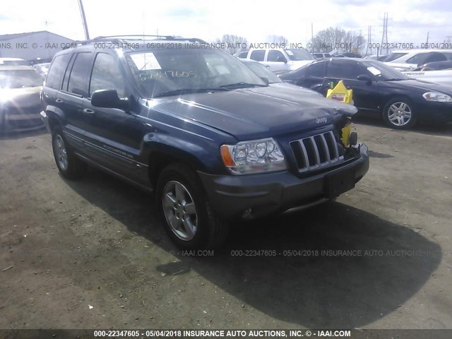 1J4GW48S54C336753 - 2004 JEEP GRAND CHEROKEE LAREDO/COLUMBIA/FREEDOM 蓝色 照片 1