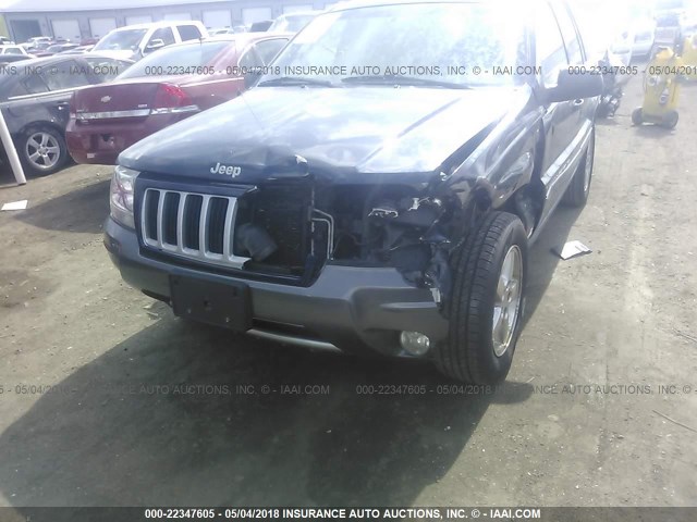 1J4GW48S54C336753 - 2004 JEEP GRAND CHEROKEE LAREDO/COLUMBIA/FREEDOM 蓝色 照片 6