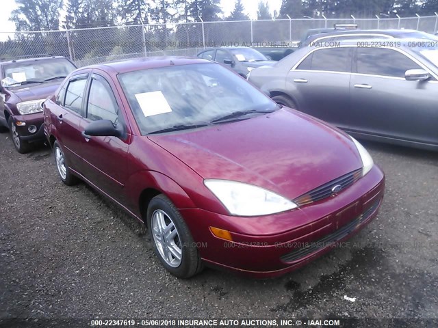 1FAHP3438YW403825 - 2000 FORD FOCUS SE/SE SPORT RED photo 1