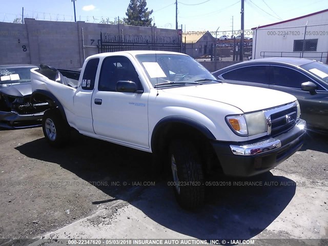 4TASN92N8XZ529592 - 1999 TOYOTA TACOMA XTRACAB PRERUNNER WHITE photo 1