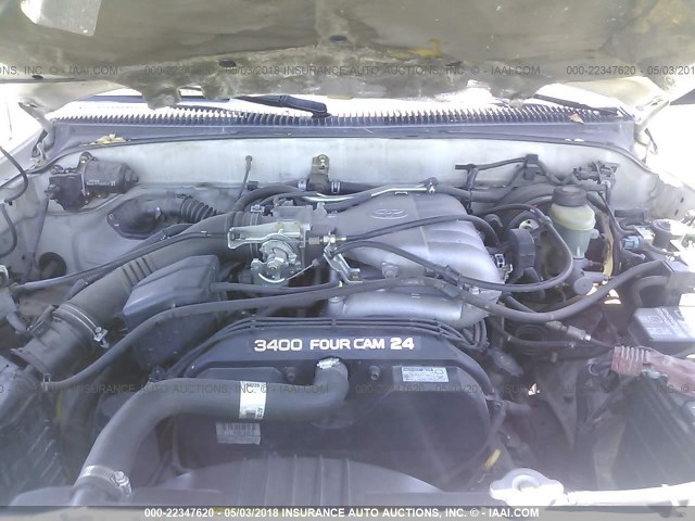 4TASN92N8XZ529592 - 1999 TOYOTA TACOMA XTRACAB PRERUNNER თეთრი ფოტო 10