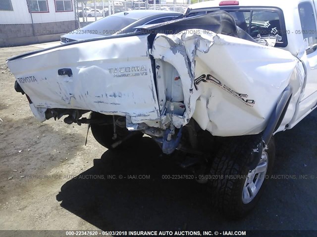 4TASN92N8XZ529592 - 1999 TOYOTA TACOMA XTRACAB PRERUNNER თეთრი ფოტო 6