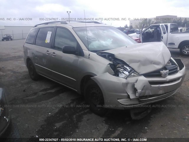 5TDZA23C54S113208 - 2004 TOYOTA SIENNA CE/LE TAN photo 1